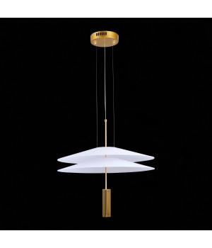 SL6101.203.01 Люстра подвесная ST-Luce Золотистый/Белый LED 1*10W 3000K Isola-foto5