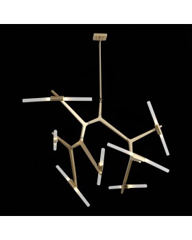 SL947.202.14 Люстра потолочная ST-Luce Золотистый/Белый G9 14*5W LACONICITA-foto7