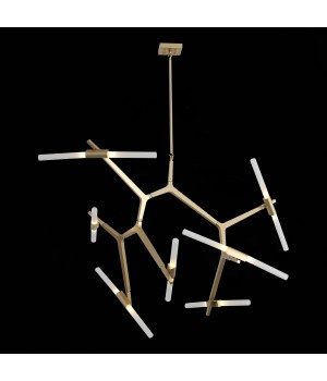 SL947.202.14 Люстра потолочная ST-Luce Золотистый/Белый G9 14*5W LACONICITA-foto7