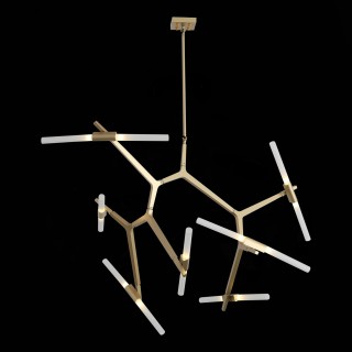 SL947.202.14 Люстра потолочная ST-Luce Золотистый/Белый G9 14*5W LACONICITA-foto7