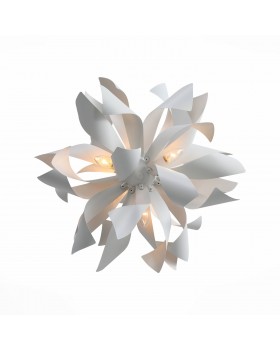 SL453.503.06E Люстра подвесная ST-Luce Белый/Белый E14 6*40W SPIRAGLIO-foto3