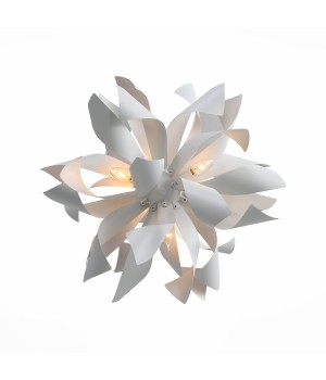 SL453.503.06E Люстра подвесная ST-Luce Белый/Белый E14 6*40W SPIRAGLIO-foto3