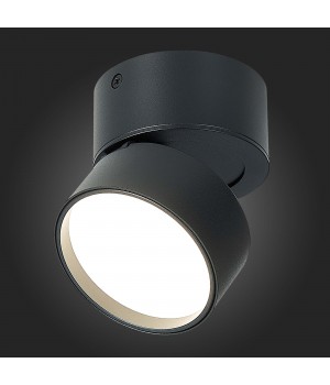ST651.442.09 Светильник потолочный поворотный Черный LED 1*9W 4000K 720Lm Ra>90 120° IP20 D85xH87 170-240VV ST651-foto5