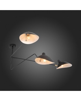 SL305.402.03 Люстра потолочная ST-Luce Черный/Черный, Белый E27 3*60W SPRUZZO-foto8