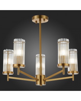 SL1233.302.05 Люстра потолочная ST-Luce Латунь/Прозрачный E14 5*60W BITONTO-foto6