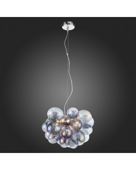 SL432.703.06 Люстра подвесная ST-Luce Хром/Перламутровый G9 6*5W SOSPIRO-foto7