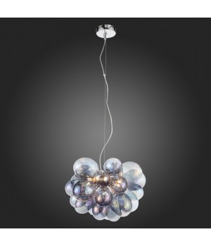 SL432.703.06 Люстра подвесная ST-Luce Хром/Перламутровый G9 6*5W SOSPIRO-foto7