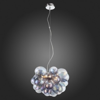 SL432.703.06 Люстра подвесная ST-Luce Хром/Перламутровый G9 6*5W SOSPIRO-foto7