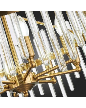 SL1167.303.08 Светильник подвесной ST-Luce Латунь/Латунь, Прозрачный E14 8*40W TELLURIO-foto12