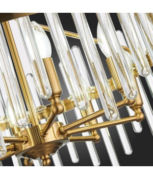 SL1167.303.08 Светильник подвесной ST-Luce Латунь/Латунь, Прозрачный E14 8*40W TELLURIO-foto12