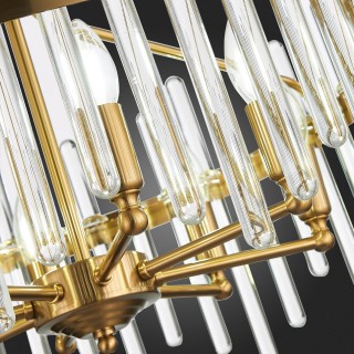 SL1167.303.08 Светильник подвесной ST-Luce Латунь/Латунь, Прозрачный E14 8*40W TELLURIO-foto12