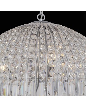 SL226.103.08 Люстра подвесная ST-Luce Хром/Прозрачный E14 8*40W MONDO-foto6