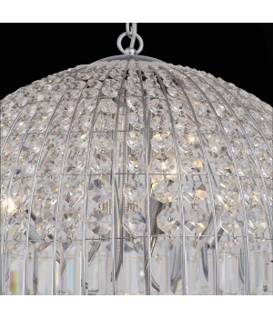 SL226.103.08 Люстра подвесная ST-Luce Хром/Прозрачный E14 8*40W MONDO-foto6