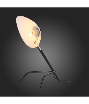 SL305.404.01 Прикроватная лампа ST-Luce Черный/Черный, Белый E27 1*60W SPRUZZO-foto12