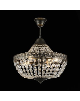 SL669.403.06 Люстра подвесная ST-Luce Черное золото/Прозрачный E14 6*40W ANTICATO-foto2