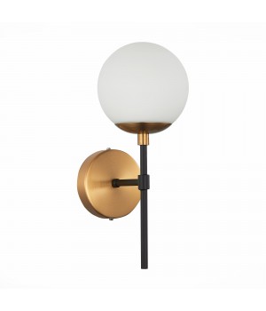 SL1203.401.01 Бра ST-Luce Бронза,Черный/Белый E27 1*40W LIMANO-foto2