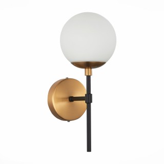 SL1203.401.01 Бра ST-Luce Бронза,Черный/Белый E27 1*40W LIMANO-foto2