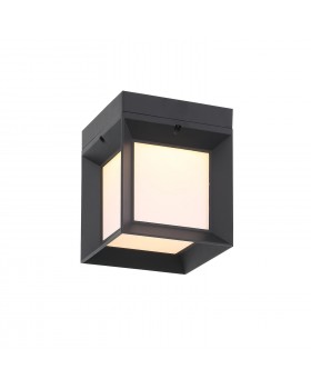 SL077.401.01 Светильник уличный настенный ST-Luce Черный/Белый LED 1*9W 3000K CUBISTA