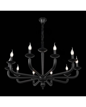 SL1114.403.10 Люстра подвесная ST-Luce Черный E14 10*40W FORTEZA-foto8