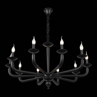 SL1114.403.10 Люстра подвесная ST-Luce Черный E14 10*40W FORTEZA-foto8