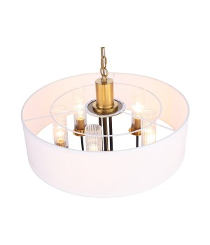 SL336.303.05 Люстра подвесная ST-Luce Коричневый, Бронза/Бежевый E14 5*60W DELAVERA-foto2