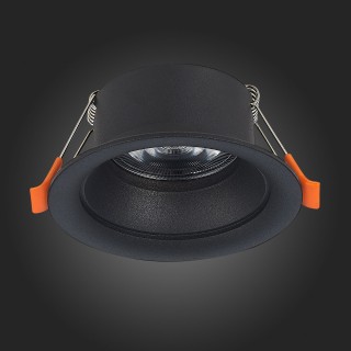 ST200.408.01 Св-к встр. Мат. черный GU10 1*50W  D89xH40 220V Без ламп BARRA-foto6