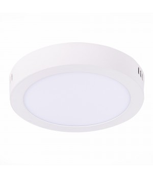 ST112.542.12 Светильник настенно-потолочный Белый LED 1*12W 4000K 795Lm Ra80 120° IP20 D160xH28 90-265V NUBES-foto2