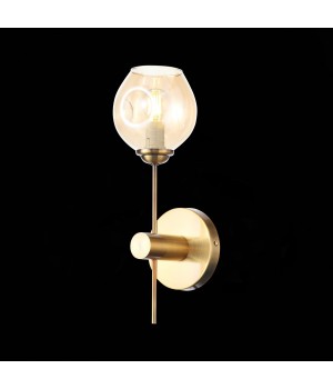 SL1500.201.01 Светильник настенный ST-Luce Золотистый/Янтарный E14 1*40W FOVIA-foto4