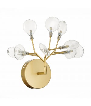 SL411.201.09 Бра ST-Luce Золотистый/Прозрачный G4 9*1,5W RICCARDO-foto2