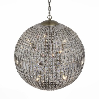 SL226.303.08 Люстра подвесная ST-Luce Бронза/Прозрачный E14 8*40W MONDO-foto2