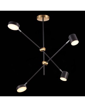 SL1604.432.04 Светильник потолочный ST-Luce Черный, Латунь/Черный LED 4*5W 3000K RODRIGO-foto5