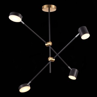 SL1604.432.04 Светильник потолочный ST-Luce Черный, Латунь/Черный LED 4*5W 3000K RODRIGO-foto5