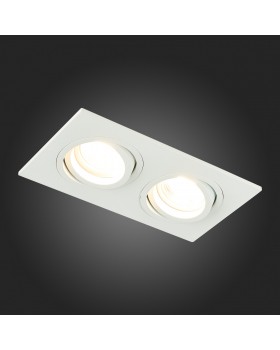 ST251.508.02 Св-к встр. Белый GU10 2*50W IP20 L170xW92xH27 220V Без ламп ST251-foto9