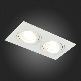 ST251.508.02 Св-к встр. Белый GU10 2*50W  IP20 L170xW92xH27 220V Без ламп ST251-foto9