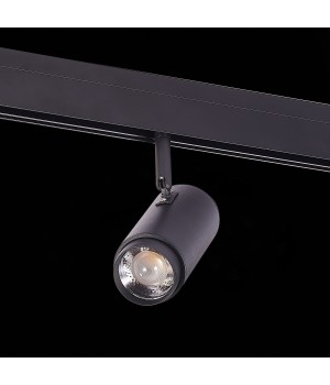 ST357.446.06 Магнитный трековый светильник ZOOM Черный LED 1*6W 4000K 667Lm Ra>80 10-60° IP20 L137xW59xH178 48V ZIRO-foto5