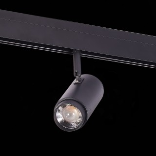 ST357.446.06 Магнитный трековый светильник ZOOM Черный LED 1*6W 4000K 667Lm Ra>80 10-60° IP20 L137xW59xH178 48V ZIRO-foto5