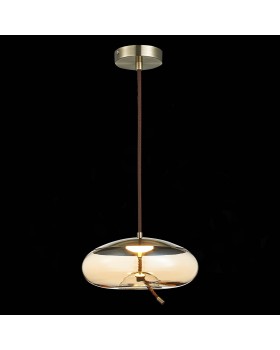 SL6108.303.01 Люстра подвесная ST-Luce Бронза/Янтарный LED 1*10W 3000K OZZIO-foto4