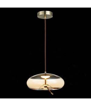 SL6108.303.01 Люстра подвесная ST-Luce Бронза/Янтарный LED 1*10W 3000K OZZIO-foto4