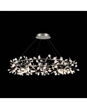 SL379.103.216 Люстра подвесная ST-Luce Серебристый/Белый LED 216*0,5W 3500K RAFINA-foto9