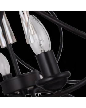 SL335.303.09 Люстра подвесная ST-Luce Коричневая бронза E14 9*60W ANEVITA-foto6