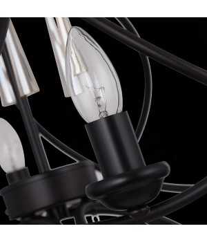 SL335.303.09 Люстра подвесная ST-Luce Коричневая бронза E14 9*60W ANEVITA-foto6