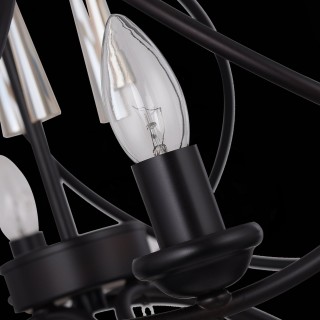 SL335.303.09 Люстра подвесная ST-Luce Коричневая бронза E14 9*60W ANEVITA-foto6