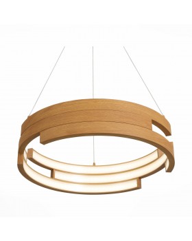 SL963.703.01 Люстра подвесная ST-Luce Светлое дерево/Светлое дерево, Белый LED 1*45W 4000K GENUINE-foto2