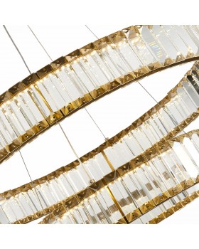 SL1622.303.02 Люстра подвесная ST-Luce Латунь/Прозрачный LED 1*70W 4000K TIVOLI-foto3