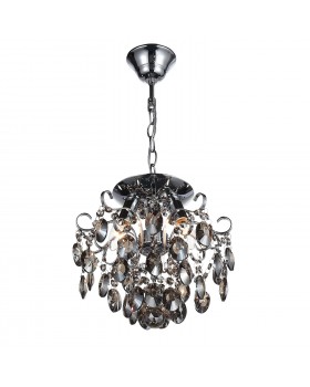 SL846.102.03 Люстра подвесная ST-Luce Темный хром/Тонированный черный E14 3*40W ORECCHINI-foto15