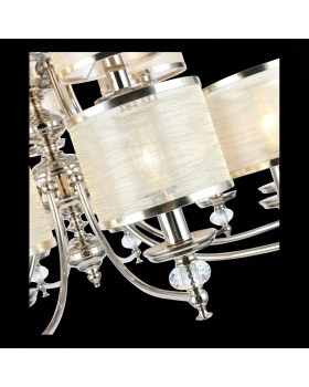 SL1751.103.15 Люстра подвесная ST-Luce Никель/Белый E14 15*40W ENITA-foto7