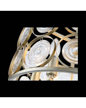 SL1105.202.06 Светильник потолочный ST-Luce Золотистый с патиной/Золотистый, Прозрачный E14 6*60W SERANDA-foto7