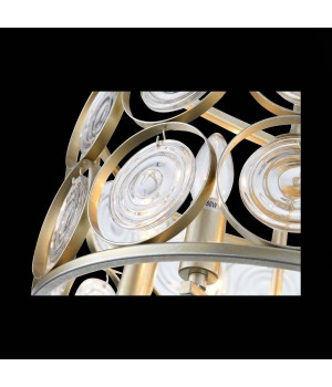 SL1105.202.06 Светильник потолочный ST-Luce Золотистый с патиной/Золотистый, Прозрачный E14 6*60W SERANDA-foto7