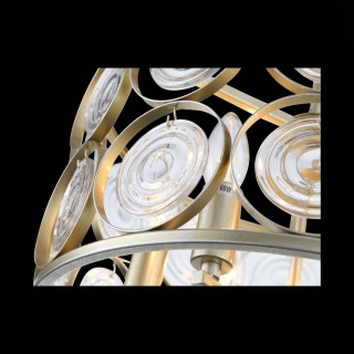 SL1105.202.06 Светильник потолочный ST-Luce Золотистый с патиной/Золотистый, Прозрачный E14 6*60W SERANDA-foto7