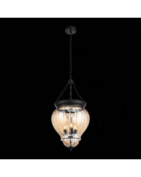 SL317.433.03 Люстра подвесная ST-Luce Черный/Янтарный E14 3*60W SOTTO-foto8